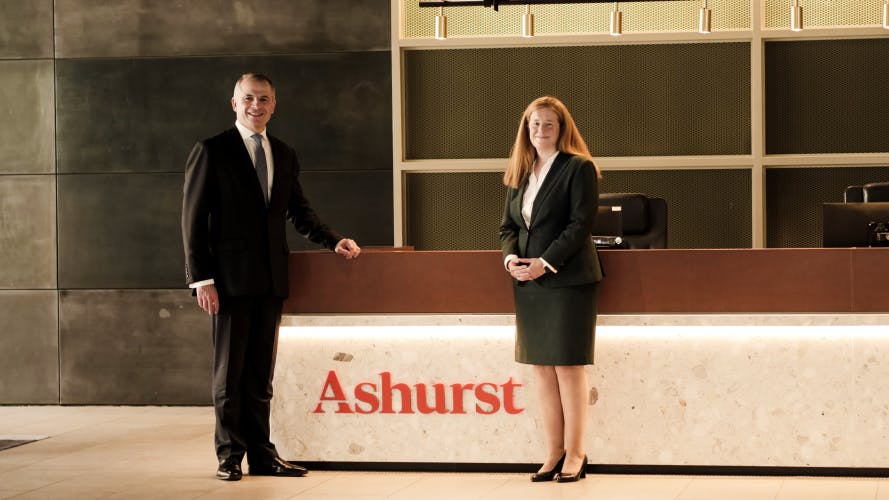 Paul Jenkins and Karen Davies, Ashurst