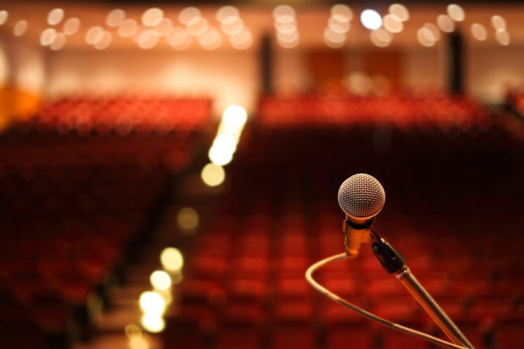 microphone at theatre