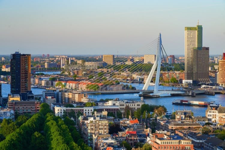 Rotterdam skyline